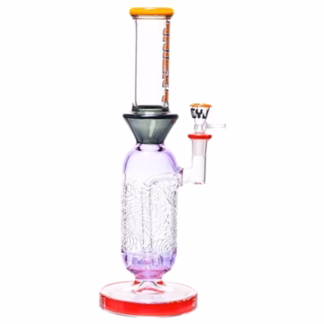 12.5″ Juicy J Glass Built Like Grandpas Lava Lamp Water Pipe