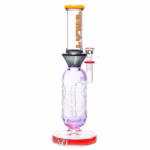 12.5″ Juicy J Glass Built Like Grandpas Lava Lamp Water Pipe