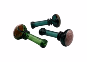4ct 3.5" Frit Honeycomb Hand Pipe Assortment