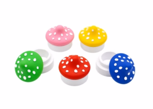 40ct Silicone Stash Container – 5ml Mushroom Cap