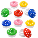 40ct Silicone Stash Container – 5ml Mushroom Cap