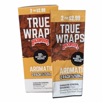Backwoods True Wraps $2.99 - Aromatic 12pk