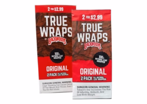 Backwoods True Wraps $2.99 – Original 12pk