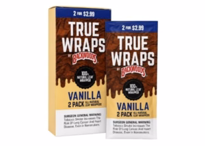 Backwoods True Wraps $2.99 – Vanilla 12pk