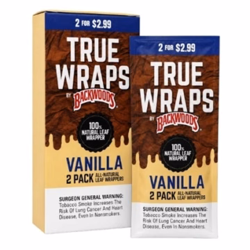 Backwoods True Wraps $2.99 – Vanilla 12pk