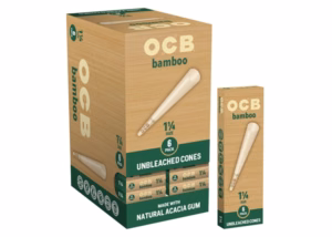 OCB Bamboo Cones - 1 1/4 24pk