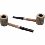 Feng Shun Wood Pipe - Corn Cob Design 24pk