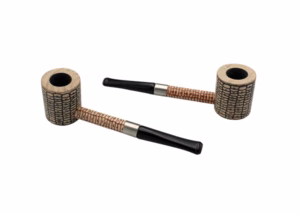 Feng Shun Wood Pipe - Corn Cob Design 24pk