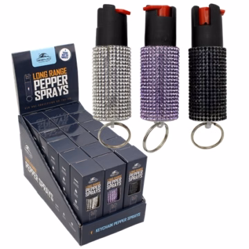 Gizmo Keychain Pepper Spray 18pk Display – Bling