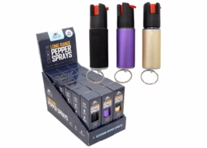 Gizmo Keychain Pepper Spray 18pk Display - Sparkle