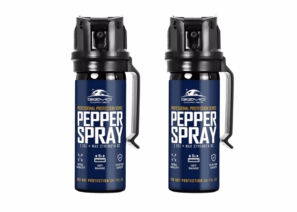Gizmo 2oz Flip Top Pepper Spray 4pk