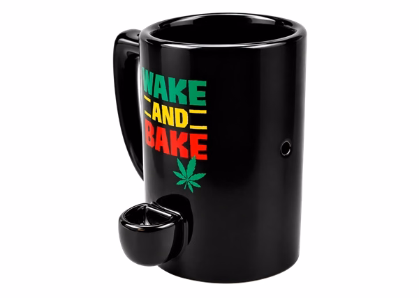 High Point Hand Pipe – Rasta Wake and Bake Mug