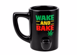 High Point Hand Pipe – Rasta Wake and Bake Mug