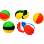 40ct Silicone Stash Container - 8ml Honeycomb Soccer Ball