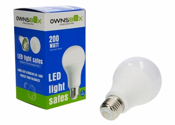 2ct OwnsBox LED Light Stash Safe Pro