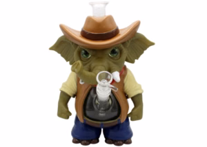 11" Cowboy Elephant PVC Water Pipe