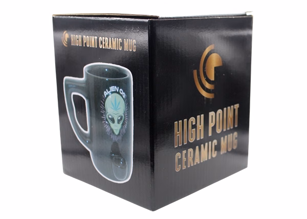 High Point Hand Pipe – Alien OG Mug