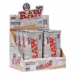 RAW Arctic Camo Tin with 100ct Pre Rolled Tips 6pk