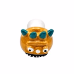 2ct 4.5" Ceramic R&M Face Art Hand Pipe