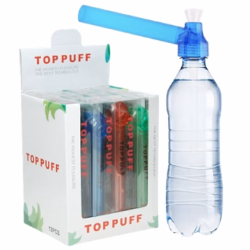 TopPuff Portable Travel Water Pipe Bottle Converter 12pk