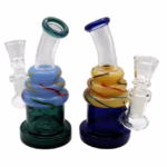 6" Cup Cake Showerhead Perk Water Pipe