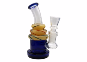 6" Cup Cake Showerhead Perk Water Pipe