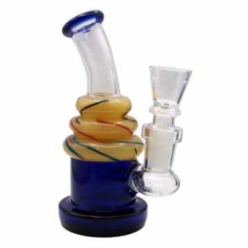 6" Cup Cake Showerhead Perk Water Pipe